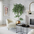 Velvet Accent Chair - 29W x 32.6D x 31H