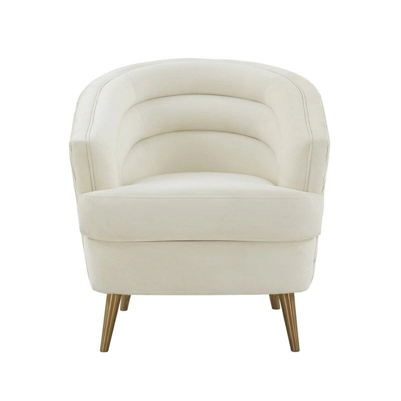 Velvet Accent Chair - 29W x 32.6D x 31H