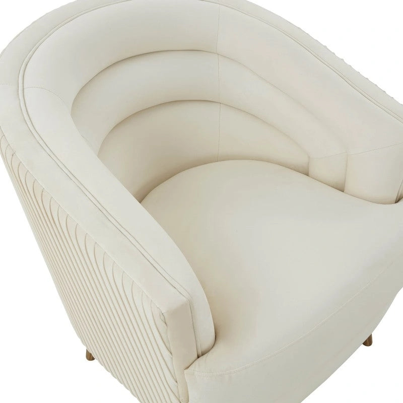 Velvet Accent Chair - 29W x 32.6D x 31H
