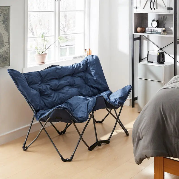 Heathered Navy