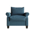 Classic Linen Upholstered Arm Chair
