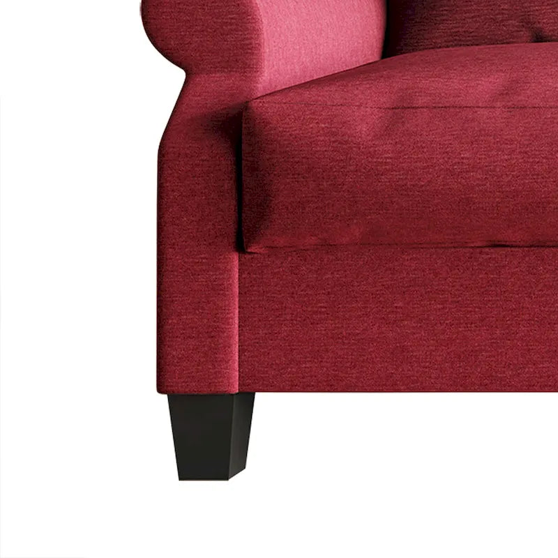 Classic Linen Upholstered Arm Chair