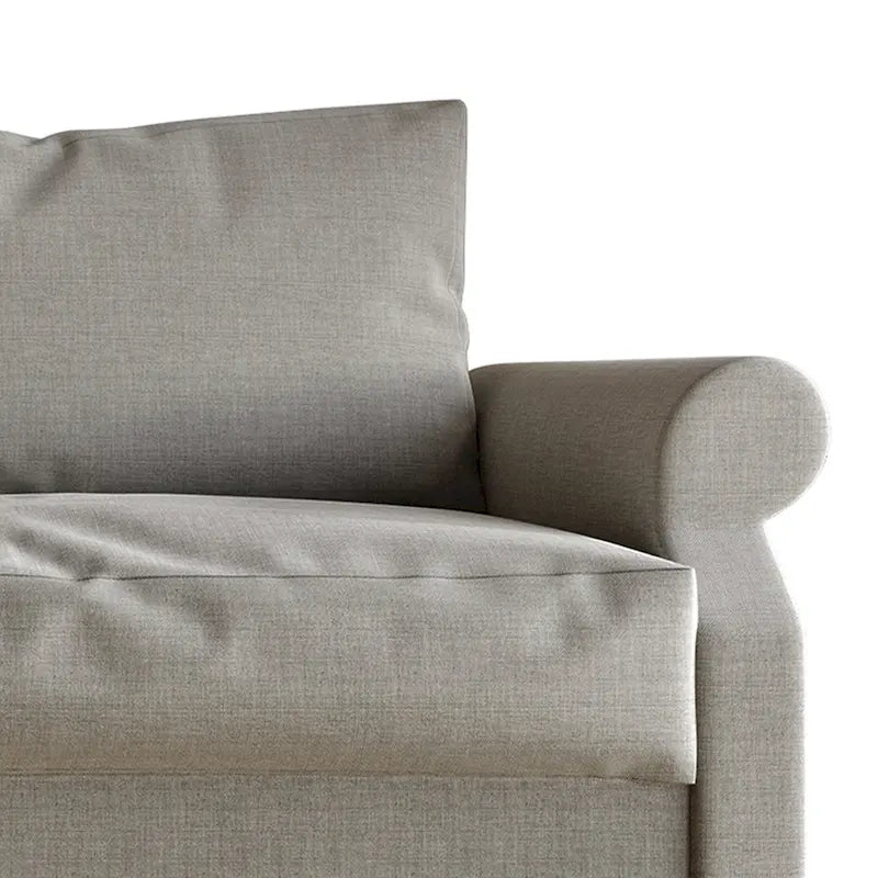 Classic Linen Upholstered Arm Chair