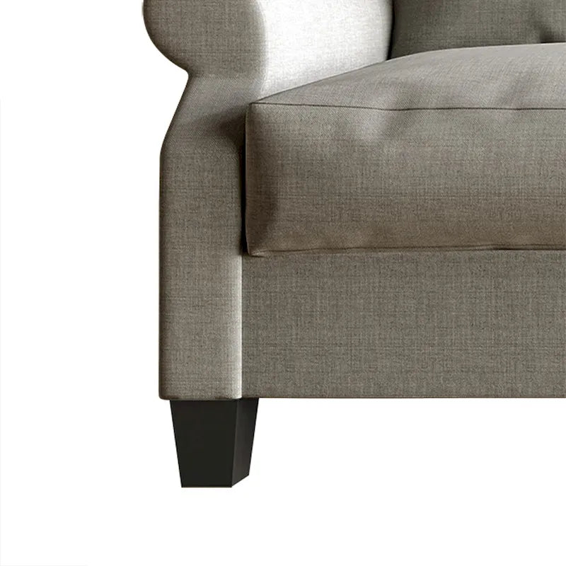 Classic Linen Upholstered Arm Chair