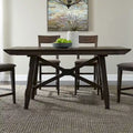Dark Chestnut Gathering Table Set