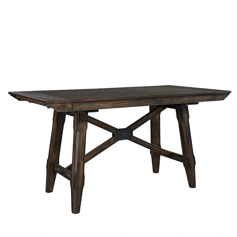 Dark Chestnut Gathering Table Set