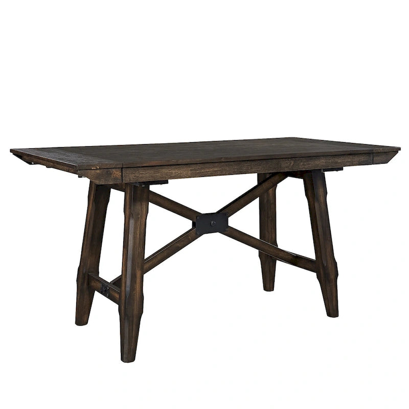 Dark Chestnut Gathering Table Set