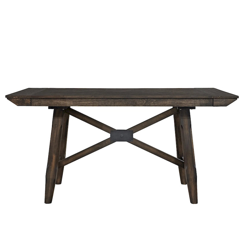 Dark Chestnut Gathering Table Set