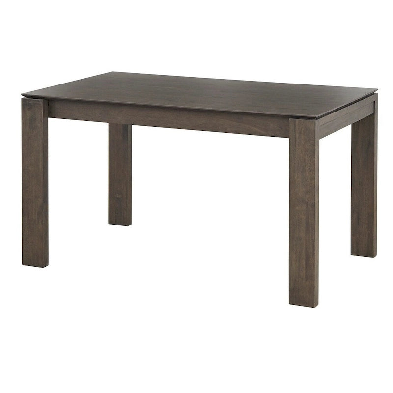 Rustic Grey Dining Table with Ash Veneer Tabletop