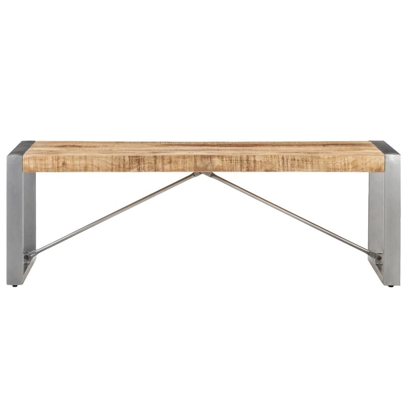 Coffee Table 47.2" x 23.6" x 15.7" Rough Mango Wood