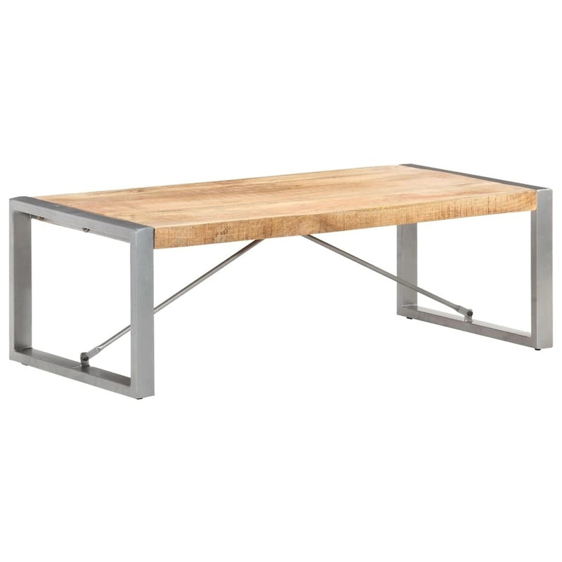 Coffee Table 47.2" x 23.6" x 15.7" Rough Mango Wood