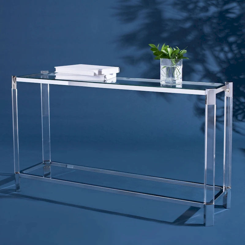Acrylic Console Table - 52 W x 15 L x 29 H