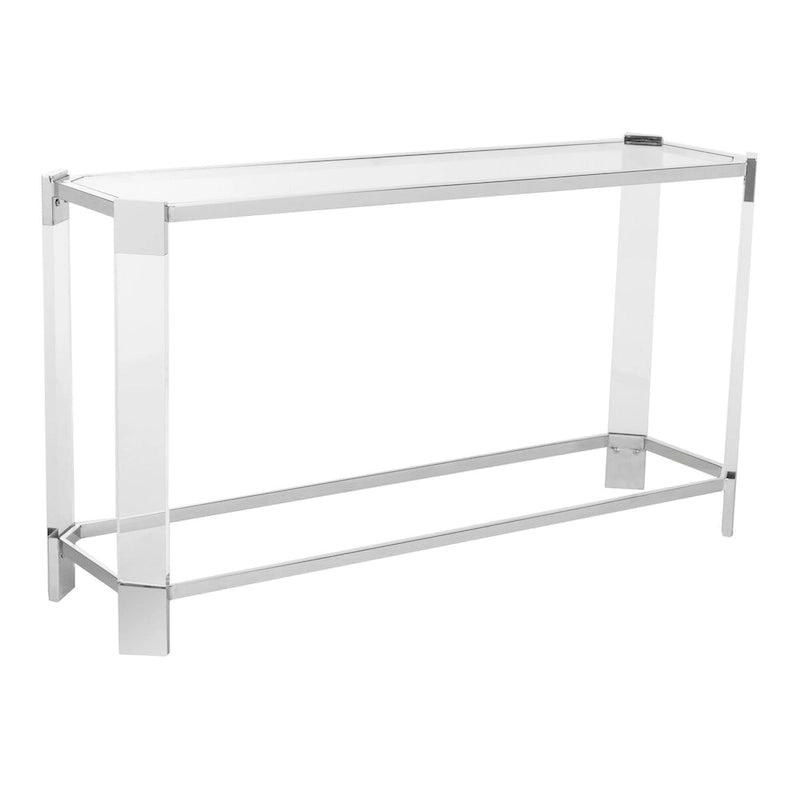 Acrylic Console Table - 52 W x 15 L x 29 H