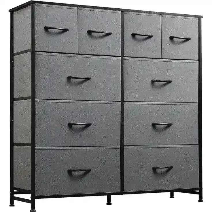 Fabric Dresser for Bedroom - 11.7D x 39.4W x 39.4H