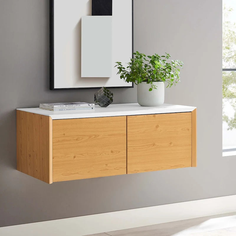 Wall-Mount Office Storage Cabinet
