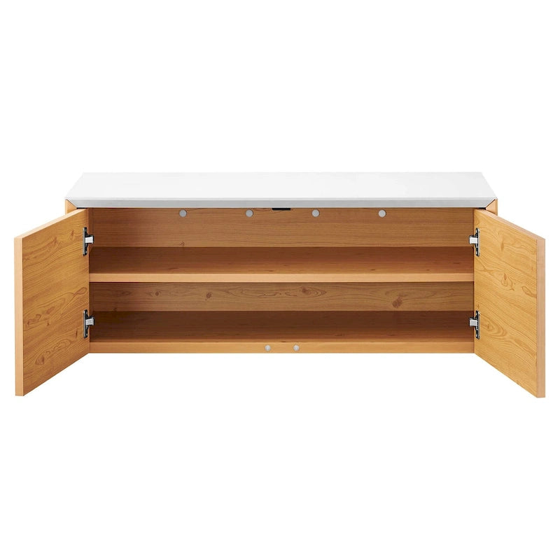 Wall-Mount Office Storage Cabinet