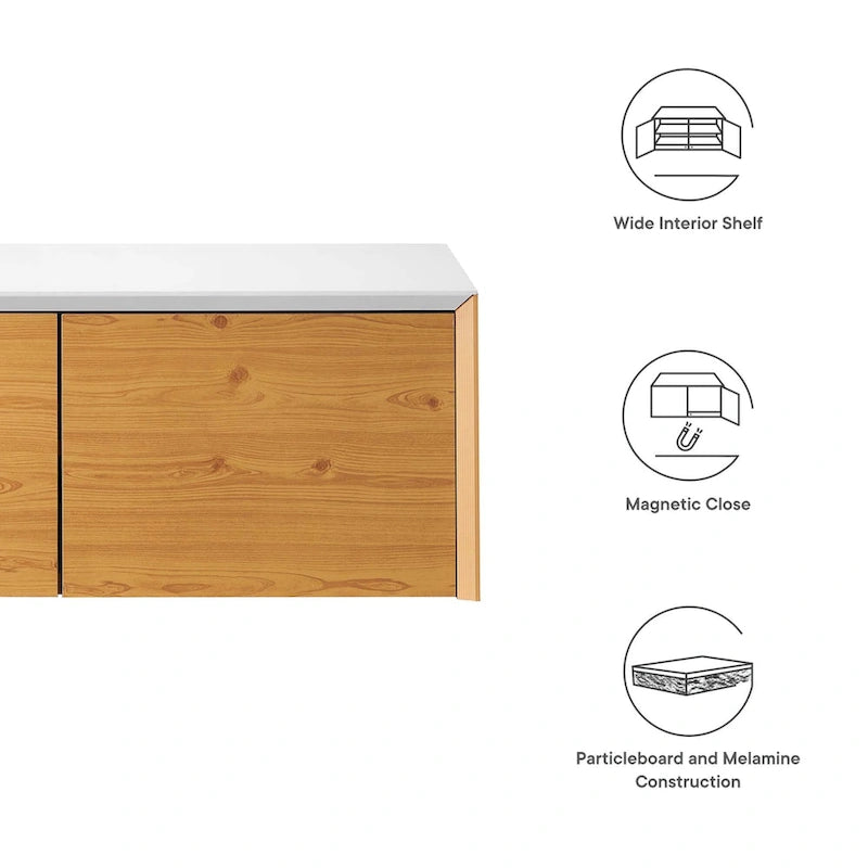 Wall-Mount Office Storage Cabinet