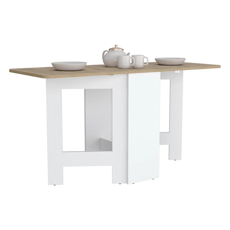 Folding Table Space-Saving with Compact Design