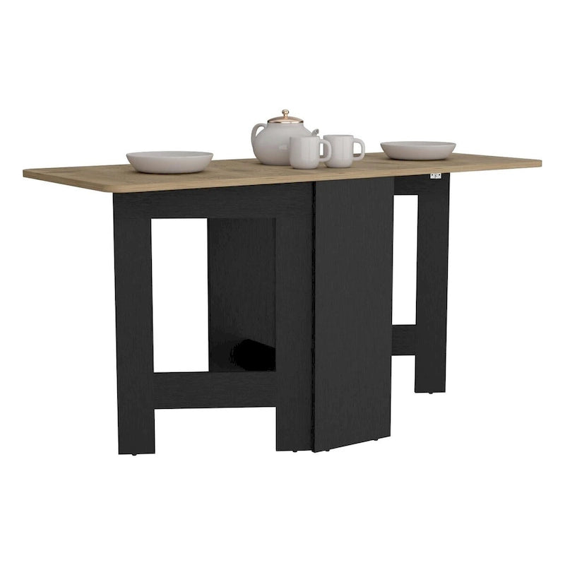 Folding Table Space-Saving with Compact Design